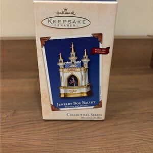 Vintage 2002 Hallmark - Jewelry Box Ballet Ornament 1st in the Series *NEW*